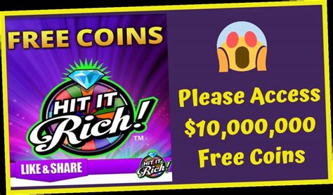 hit it rich free coins hack